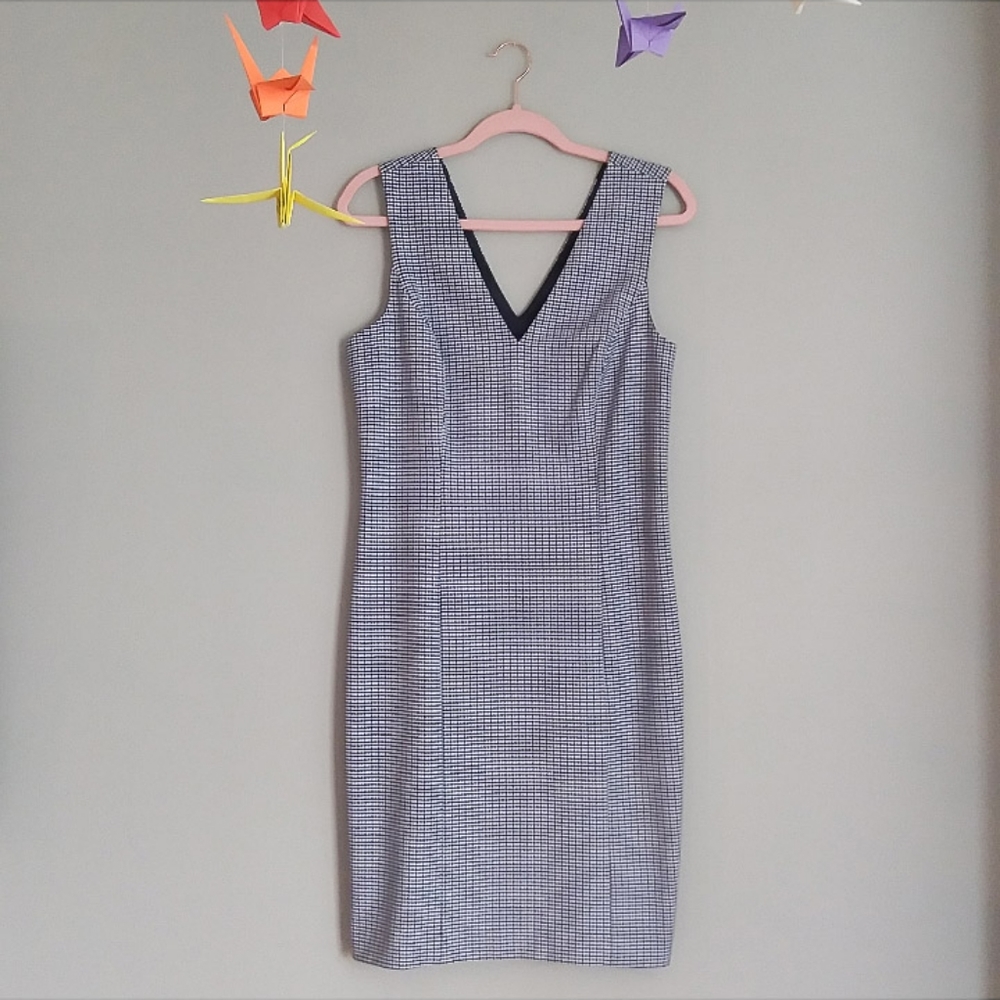 Banana Republic Plaid Jumper Dress
